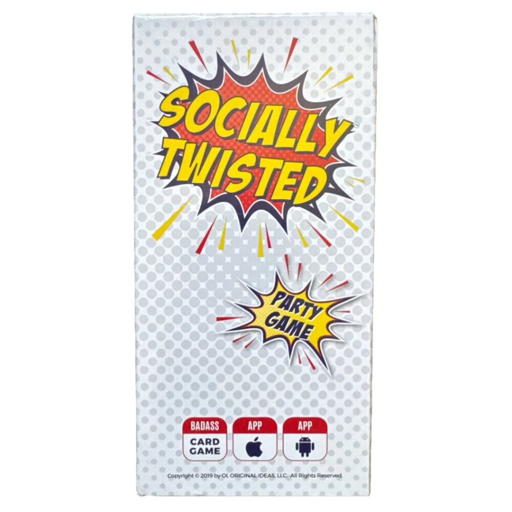 NEW Sealed Socially Twisted Party Fun Group Party Card Game Multiple Players